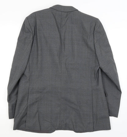 Mens UK Size M Dunn & Co Regular Grey Suit Jacket