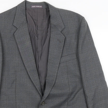 Mens UK Size M Dunn & Co Regular Grey Suit Jacket