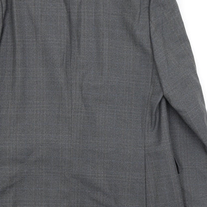 Mens UK Size M Dunn & Co Regular Grey Suit Jacket