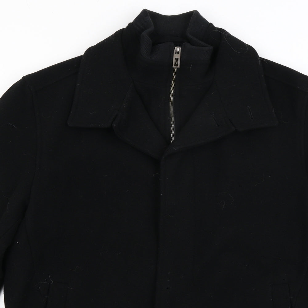 Womens UK Size M M&S Black Jacket