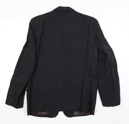 Mens UK Size M Preworn Regular Blue Suit Jacket