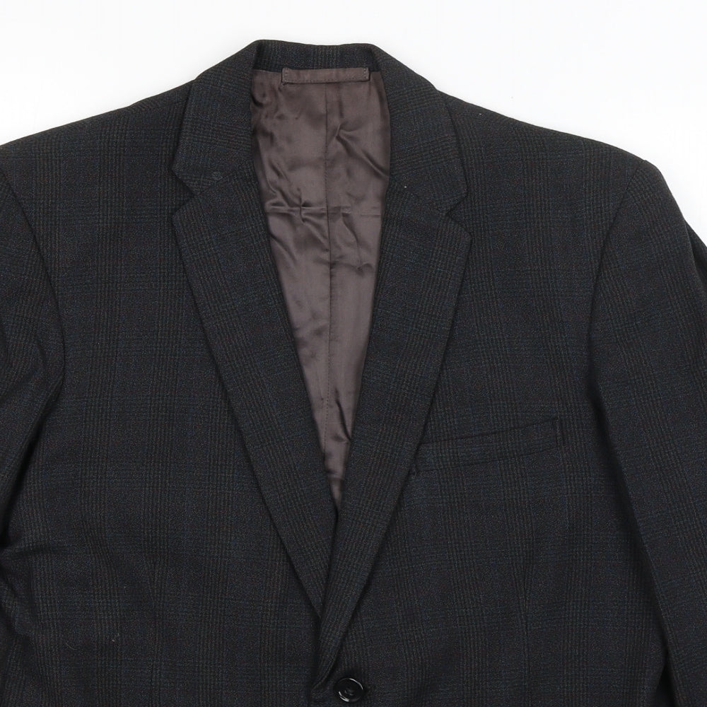 Mens UK Size M Preworn Regular Blue Suit Jacket