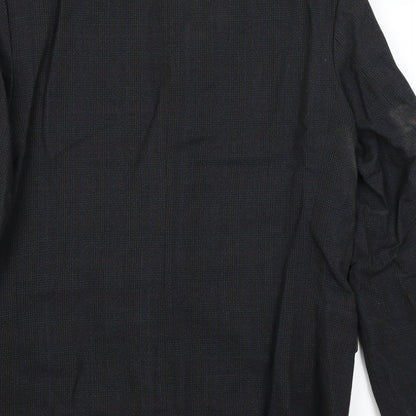Mens UK Size M Preworn Regular Blue Suit Jacket