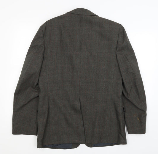 Mens UK Size L Dunn & Co Regular Green Suit Jacket