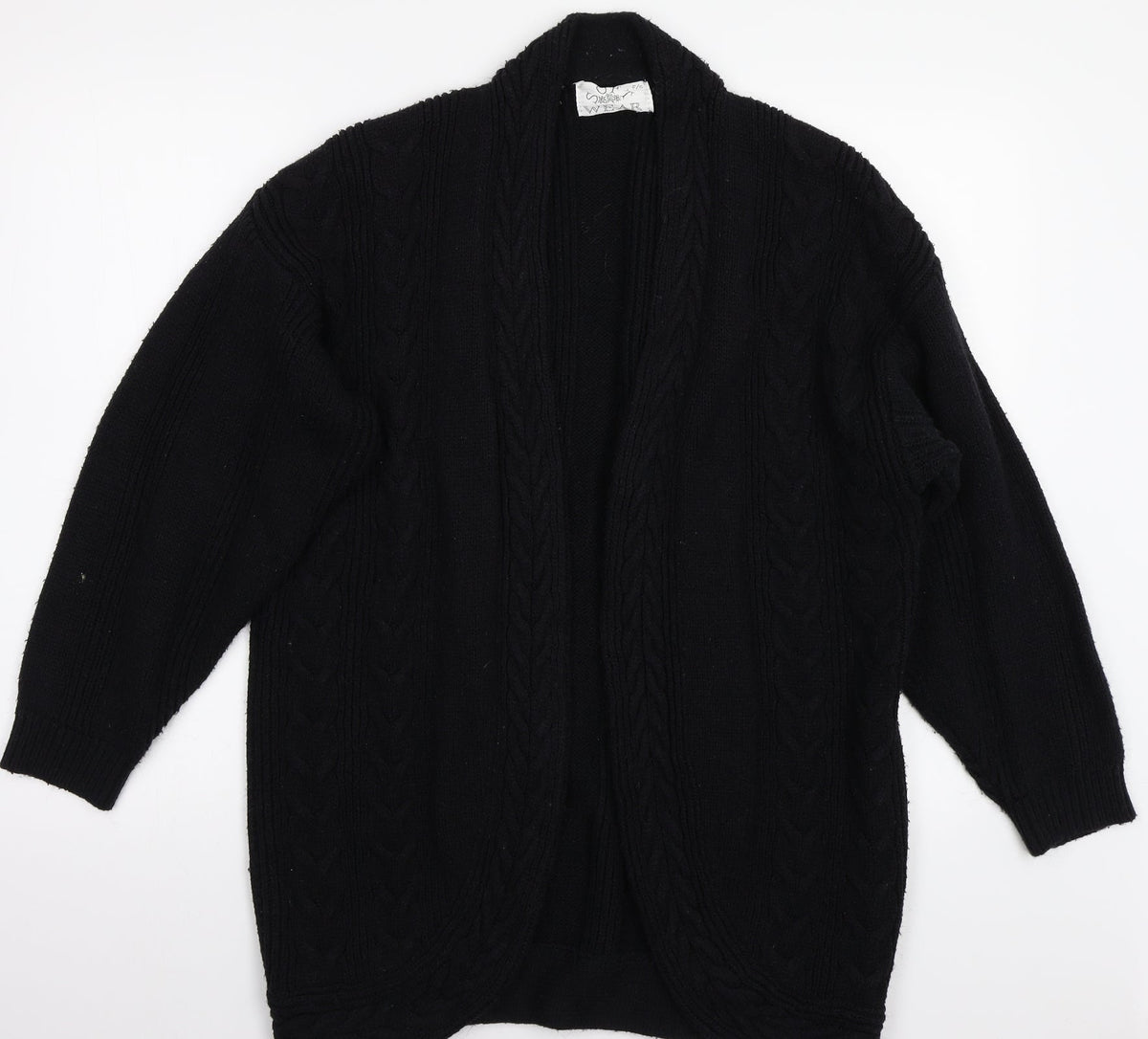 Soft wear Womens Black   Pullover Jumper Size S