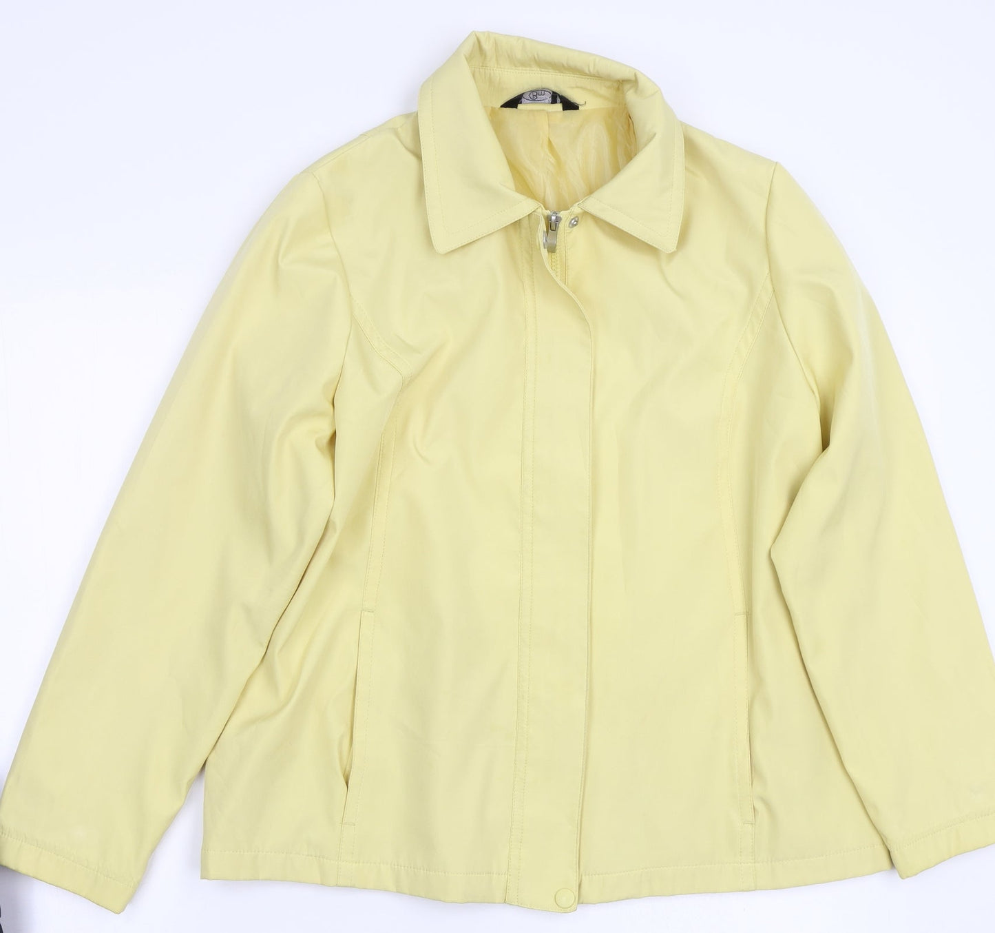 BM Womens Yellow   Jacket Coat Size M