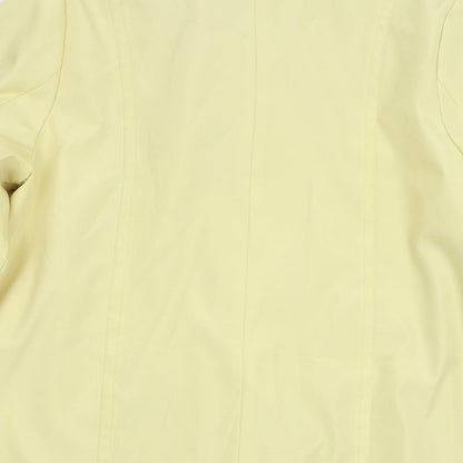 BM Womens Yellow   Jacket Coat Size M