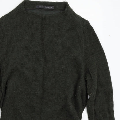 Clements Womens Green   Pullover Jumper Size S