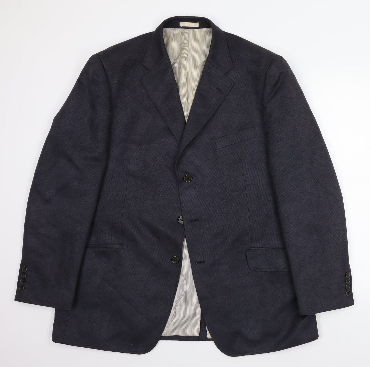 Mens UK Size 40 Greenwoods Regular Blue Suit Jacket