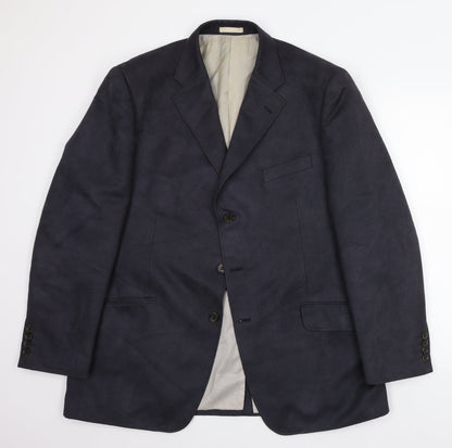 Mens UK Size 40 Greenwoods Regular Blue Suit Jacket