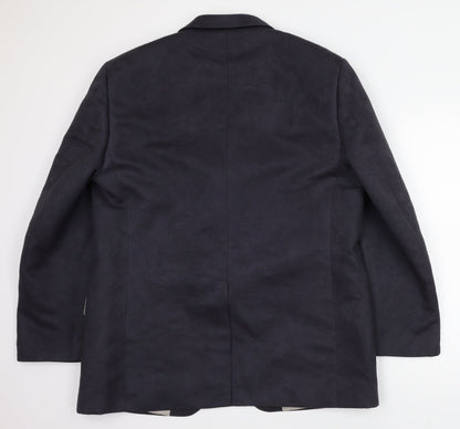 Mens UK Size 40 Greenwoods Regular Blue Suit Jacket