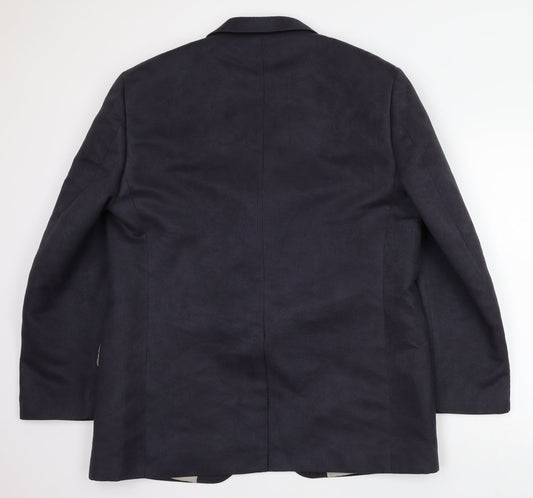 Mens UK Size 40 Greenwoods Regular Blue Suit Jacket