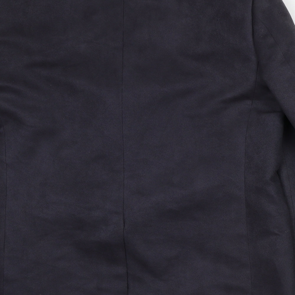 Mens UK Size 40 Greenwoods Regular Blue Suit Jacket
