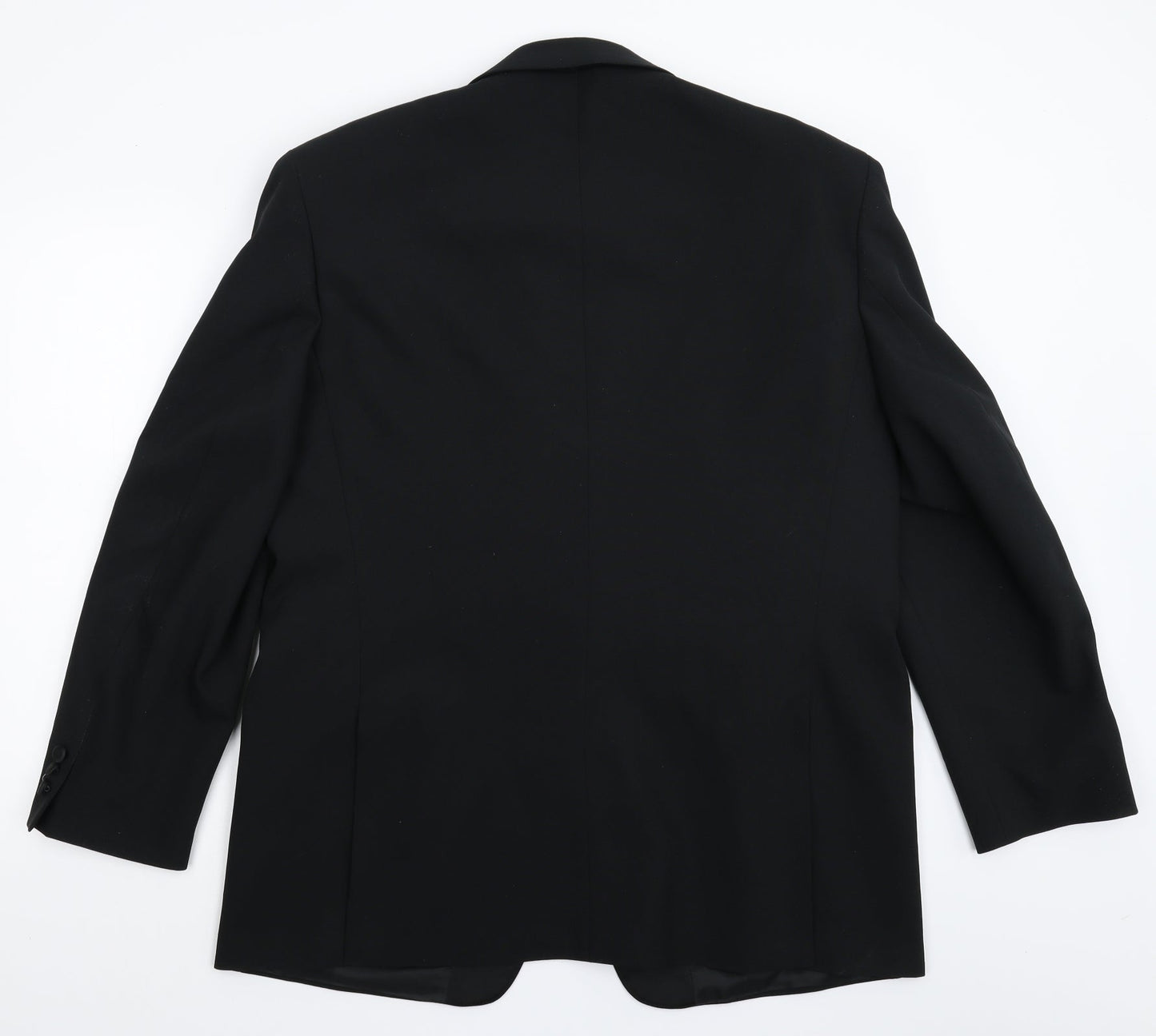 Mens UK Size 42 Greenwoods Regular Black Suit Jacket