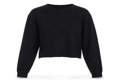 Womens UK Size XS Divided Black Pullover Sweatshirt
