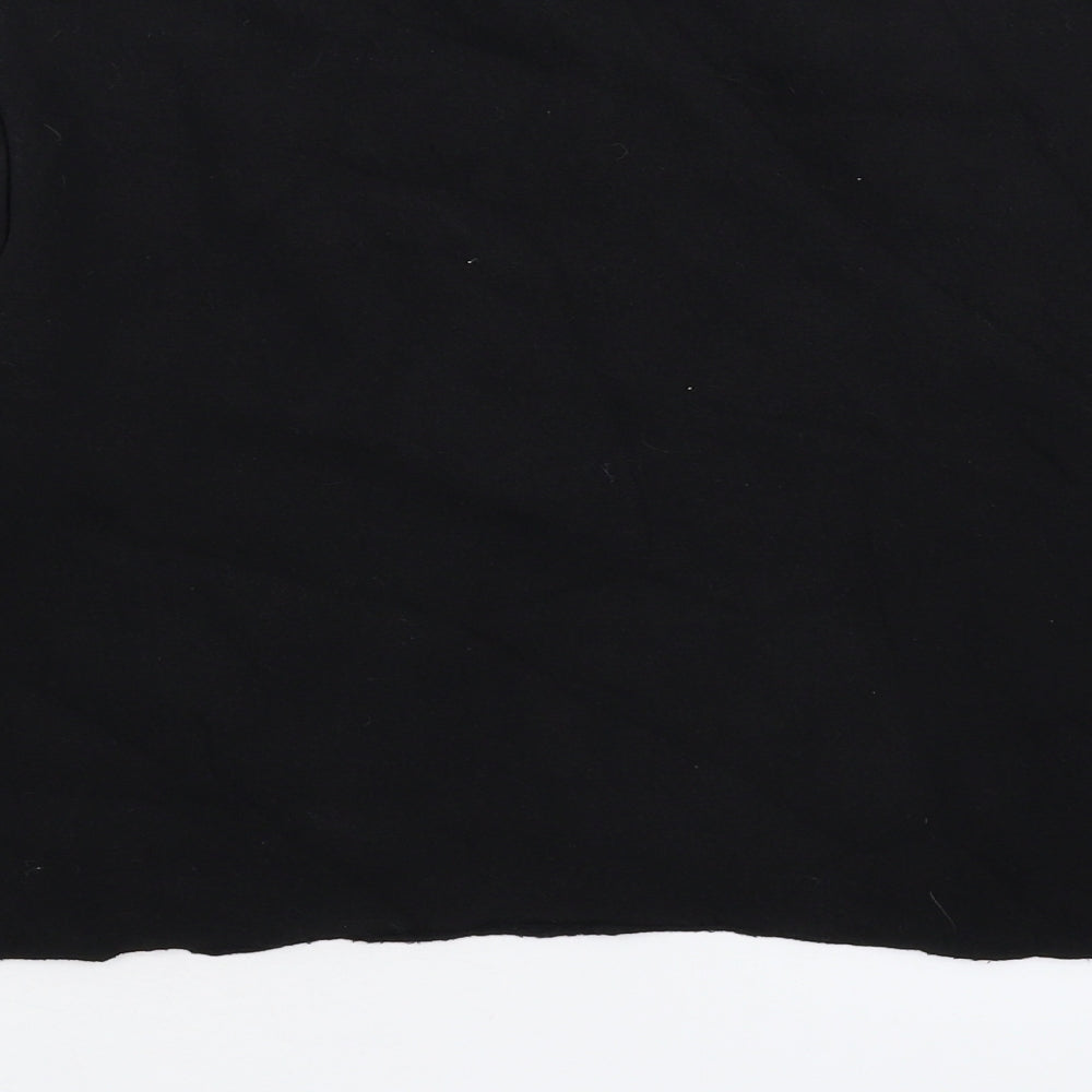 Divided Womens Black   Pullover Sweatshirt Size XS  - Cropped