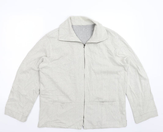 Womens UK Size 16 Preworn Grey Jacket