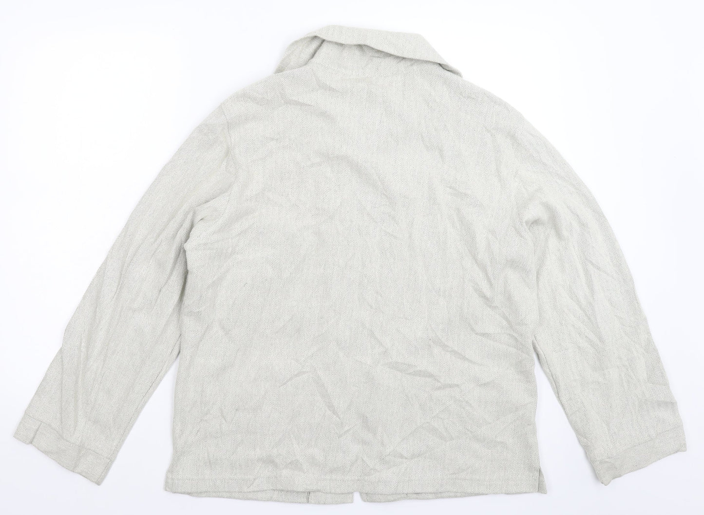 Womens UK Size 16 Preworn Grey Jacket