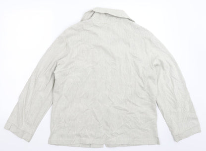 Womens UK Size 16 Preworn Grey Jacket