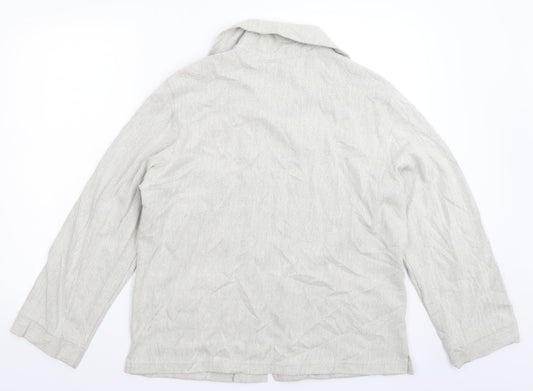 Womens UK Size 16 Preworn Grey Jacket