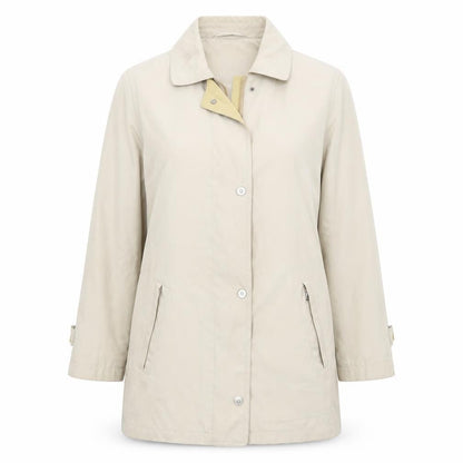 Ensign Womens Beige   Jacket Coat Size 12