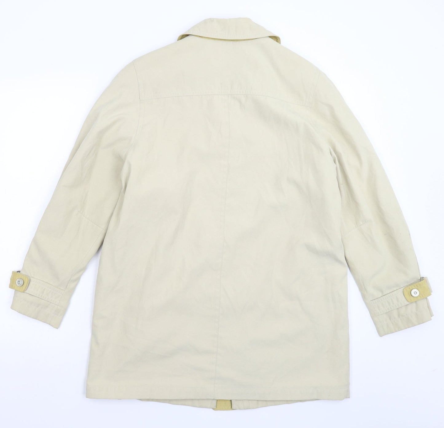 Ensign Womens Beige   Jacket Coat Size 12