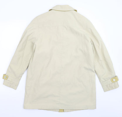 Ensign Womens Beige   Jacket Coat Size 12