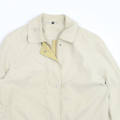 Ensign Womens Beige   Jacket Coat Size 12