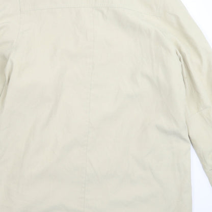 Ensign Womens Beige   Jacket Coat Size 12