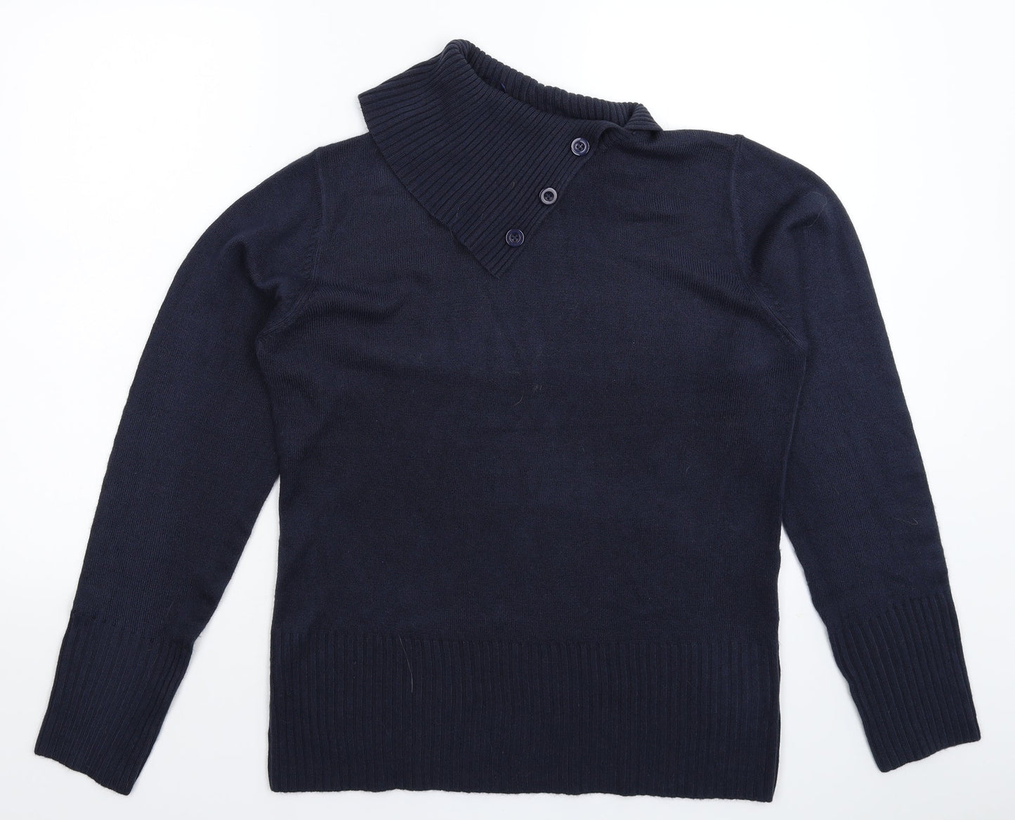 Store Twenty One Womens Blue  Knit Pullover Jumper Size 18