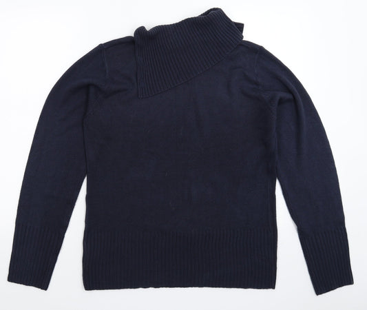 Store Twenty One Womens Blue  Knit Pullover Jumper Size 18
