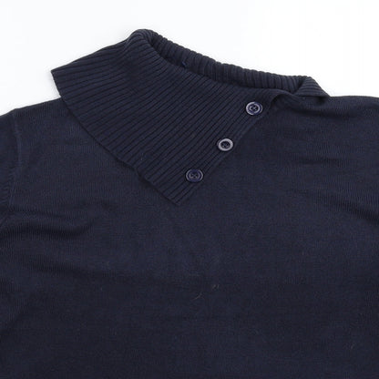 Store Twenty One Womens Blue  Knit Pullover Jumper Size 18