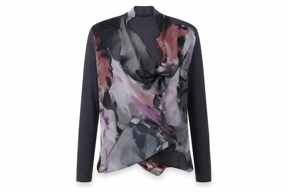 Womens UK Size 10 Yest Multicoloured Basic Blouse