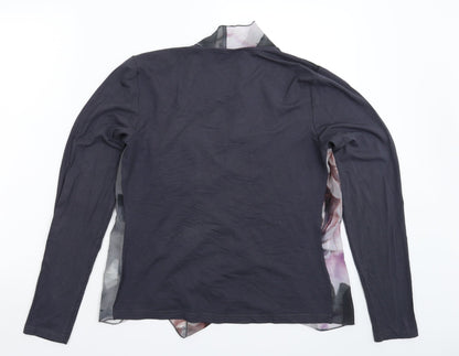 Womens UK Size 10 Yest Multicoloured Basic Blouse