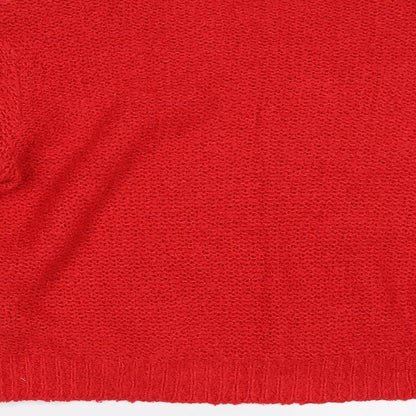 Divided by H&M` Womens Red   Pullover Jumper Size L