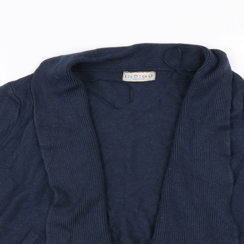Marks and Spencer Womens Blue   Cardigan Jumper Size 12