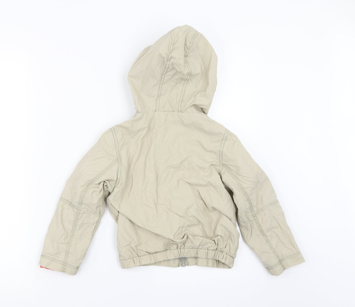 Back view of Next boys’ beige jacket, size 3, years