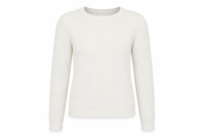 VILA Womens White   Pullover Jumper Size M