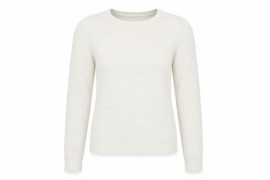 VILA Womens White   Pullover Jumper Size M