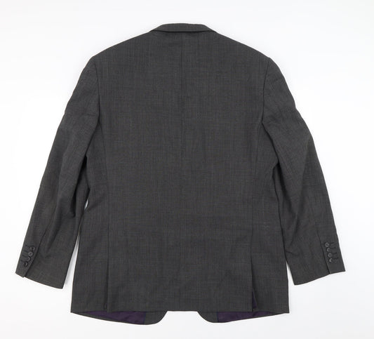 Mens UK Size 42 Marks and Spencer Regular Grey Suit Jacket
