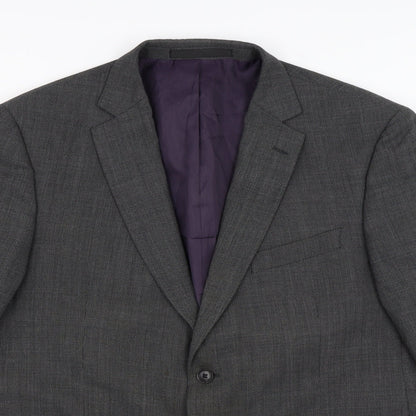 Mens UK Size 42 Marks and Spencer Regular Grey Suit Jacket