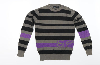 Preworn Mens Beige Striped   Jumper Size S