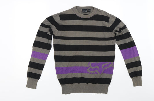 Preworn Mens Beige Striped   Jumper Size S