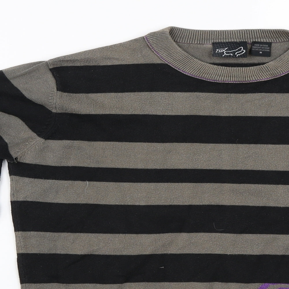 Preworn Mens Beige Striped   Jumper Size S