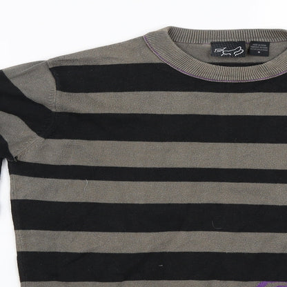 Preworn Mens Beige Striped   Jumper Size S