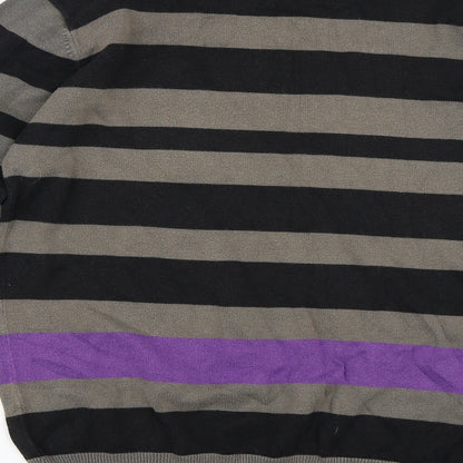 Preworn Mens Beige Striped   Jumper Size S