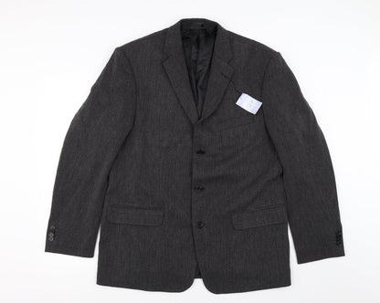 Mens UK Size 42 Loxley Regular Grey Suit Jacket