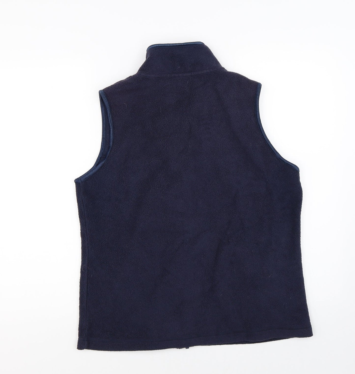 PARA Womens Blue   Gilet Poncho Size M