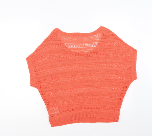 Preworn Womens Orange   Pullover Jumper Size 16