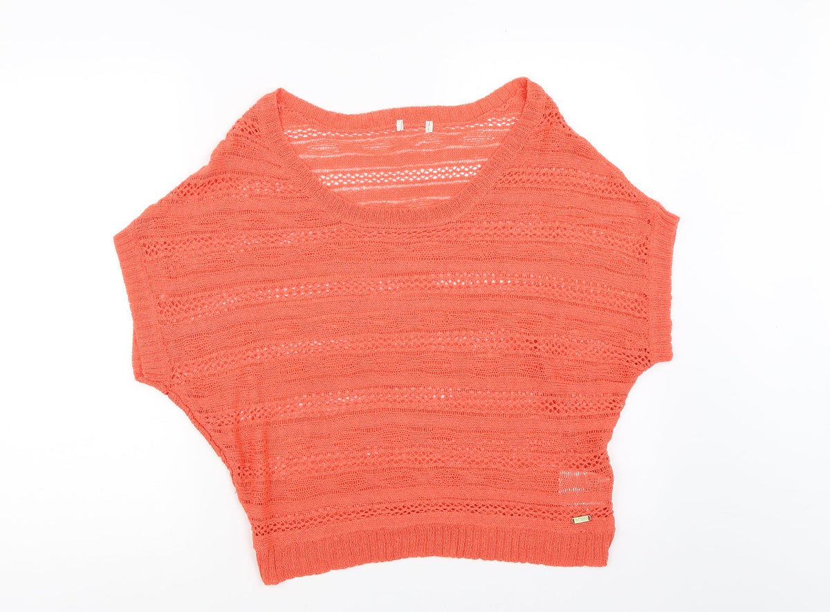 Preworn Womens Orange   Pullover Jumper Size 16